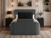 Luxury Dark Grey TV Bed Frames